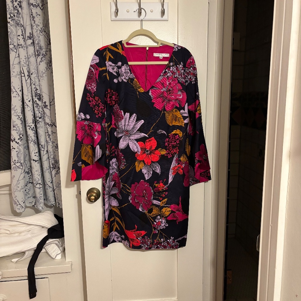 Fun multi-colored Trina Turk party dress